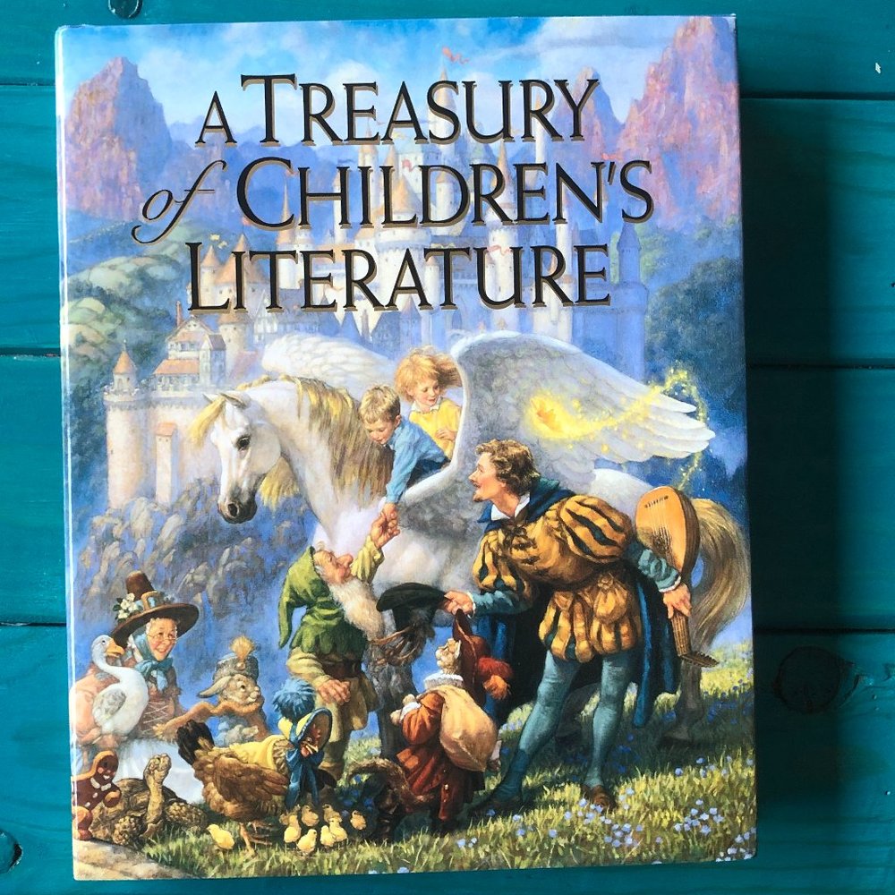 A Treasury of Children's Literature Hardcover by Armand Eisen - NEW